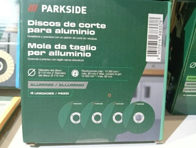 Lote Accesorios PARKSIDE para Radial / Amoladora