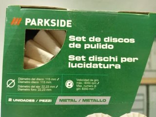 Lote Accesorios PARKSIDE para Radial / Amoladora