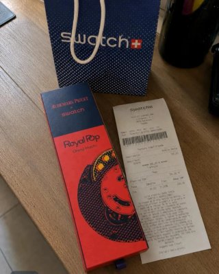 Orologio Audemars Piguet x Swatch Orenji Hachi