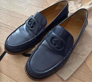 Mocassini Gucci Blu Taglia 46,5 (12,5)