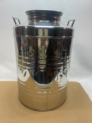 Bidón Aceite Acero Inoxidable 50L