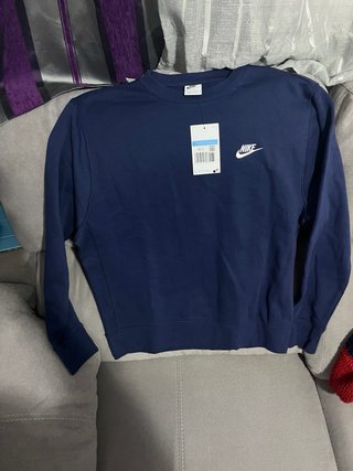 Sudadera Nike Talla M Azul