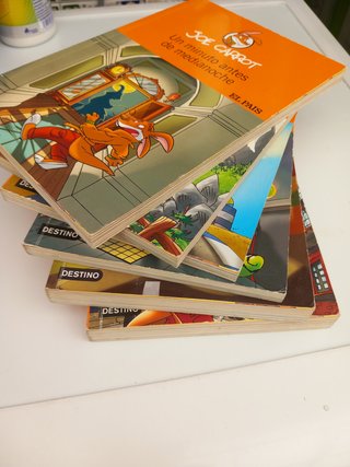 Lote 6 libros JOE CARROT