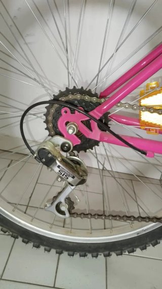 Bicicleta infantil rosa