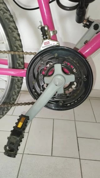 Bicicleta infantil rosa