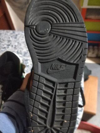 Nike Air Jordan 1 Verde y Blanco
