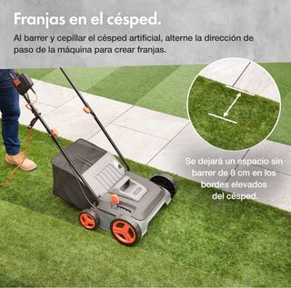 Alquiler - Barredora Peinadora césped artificial
