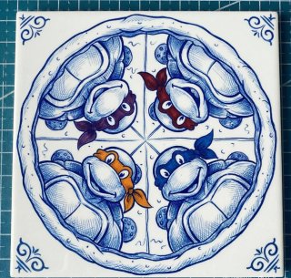 Azulejos decorativos Star Wars, Gremlins, ET