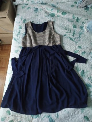 Vestido fiesta premamá Talla S