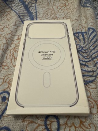 Cover iPhone 17 Pro Trasparente MagSafe