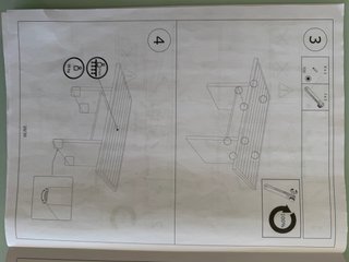Tavolo da giardino in rattan nero NUOVO, con imballaggio