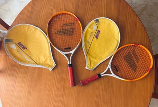 Raquetas de Tenis con Fundas