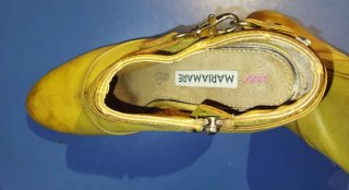 Botines Piel Dorados Talla 37