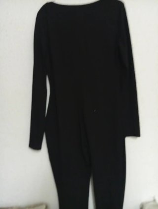 Mono negro escote lazo