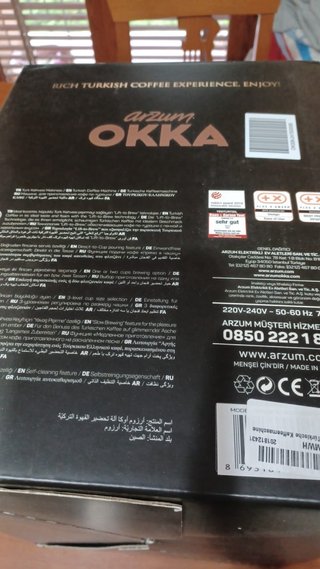 Macchina Caffè Arzum Okka