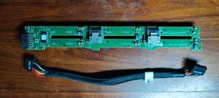 Backplane 6 SFF+2 Risers PCIe+Cable Alimentación