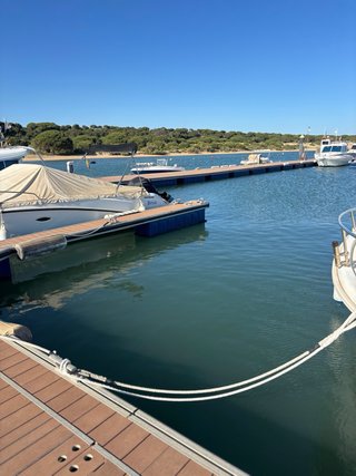 Pantalán en Marina San Miguel,El Rompido