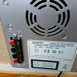 Sony CMT-NEZ50 Micro Component System
