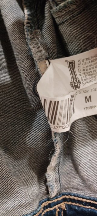 Chaqueta Vaquera Stradivarius Azul