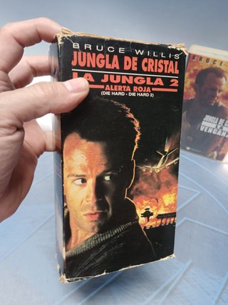 Cassete VHS, TRILOGIA GLASS JUNGLE - Bruce Willis