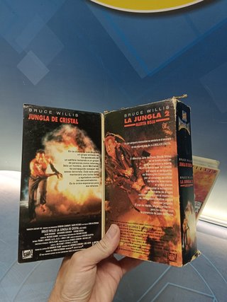 Cassete VHS, TRILOGIA GLASS JUNGLE - Bruce Willis