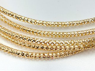 gargantilla oro 18k 22cm