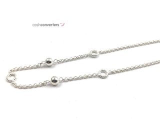 collar plata 925mm 22cm