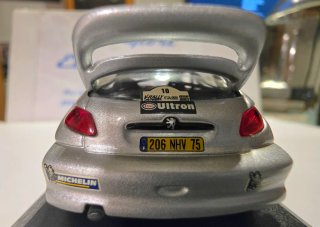 Peugeot 206 WRC Tour de Corse 2000 1/43