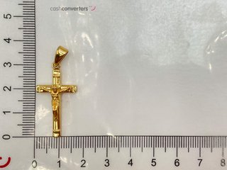 crucifijo oro 18k