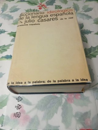 Diccionario ideológico de la lengua española