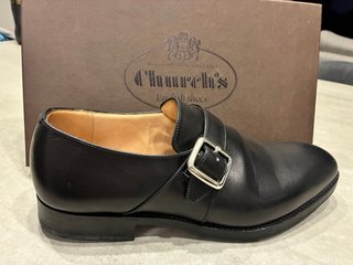 Church's Scarpe Monk Strap Nere