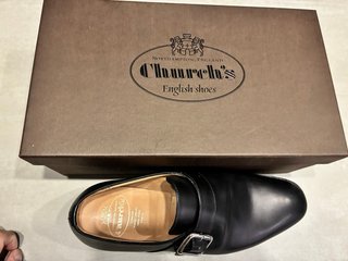 Church's Scarpe Monk Strap Nere