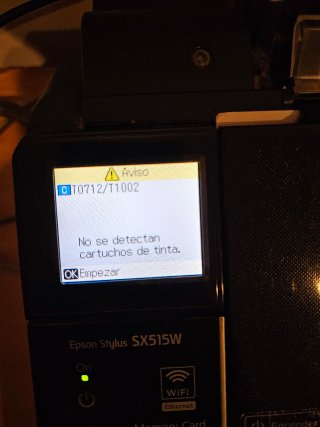 Impresora Epson Stylus SX515W WiFi (revisar)