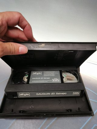 VHS - GAUGUIN, EL SALVAJE - DAVID CARRADINE