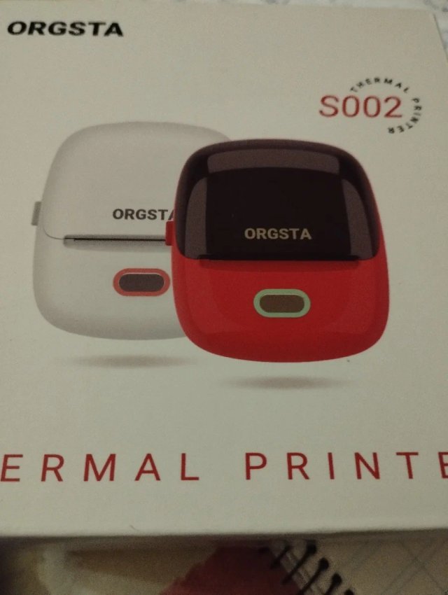 ORGSTA S002 Etiquetadora Portátil