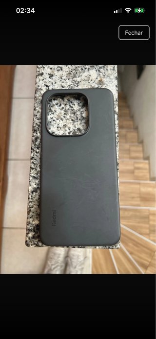 Capa Oficial Redmi Note 14 Preta