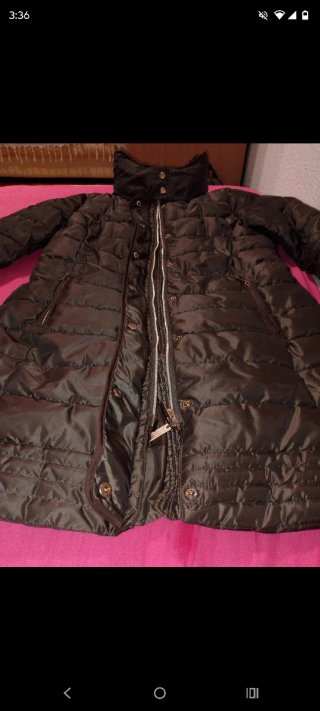Chaqueta de plumas negra mujer