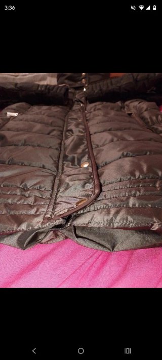 Chaqueta de plumas negra mujer