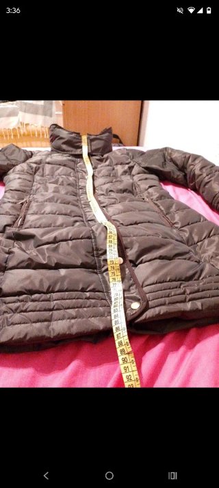 Chaqueta de plumas negra mujer