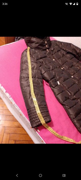Chaqueta de plumas negra mujer