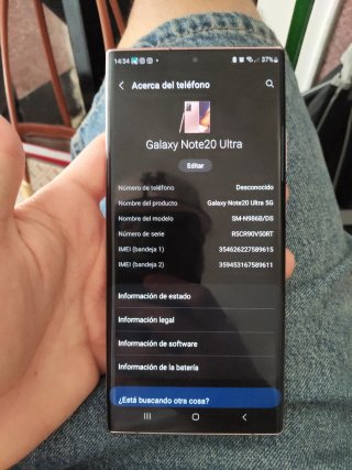 Samsung Note 20 Ultra rosa