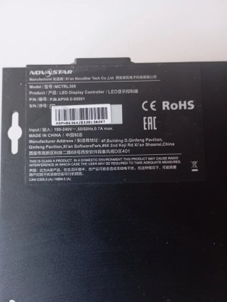 Controlador NovaStar MCTRL300 LED