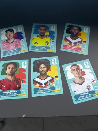 Collezione cromos Panini Mondiale 2026 375 pezzi