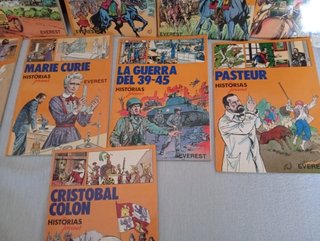 Lote 10 Libros Cómics Historias Jóvenes Everest