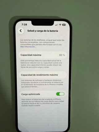 iPhone 13 Rosa 85% Batería