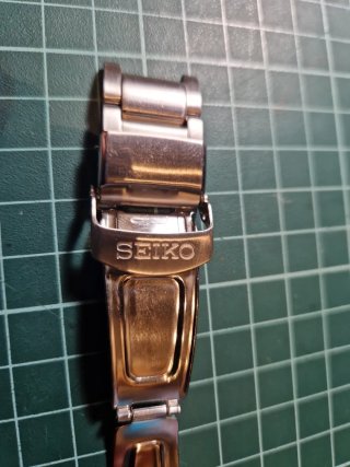 Cierre Seiko Armis Tortuga Plata