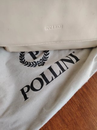 Borsa a spalla Pollini beige
