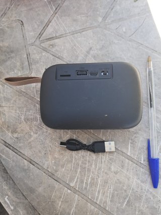 Altavoz Bluetooth TABLEPRO MGZ Negro/Naranja