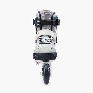 Patines Línea Niños Oxelo ajustable 4 tallas Fit 3 Gris