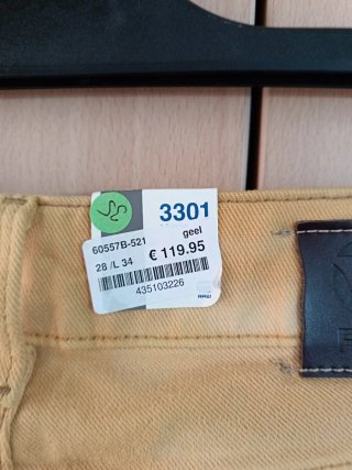 Pantalones G-Star RAW amarillos W29 L 34